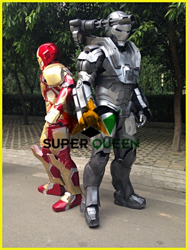 Popular Halloween Cosplay Iron Man Marvel Superheroes War Machine Costume for Adults