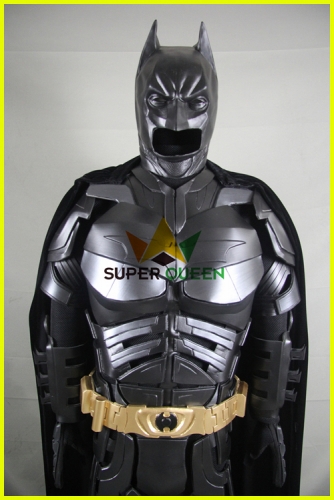 Black Batman Costume, Halloween Cosplay Batman Costume, Batman Suit Armor for Adults