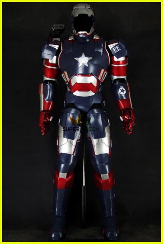 Halloween Cosplay Iron Patriot Costume Armor for Adults