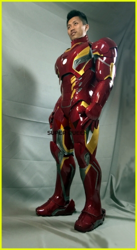 2022 Customized Size Iron Man Mark XLV Costume Marvel Cosplay Iron Man Suit for Sale