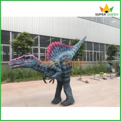 2022 New Hidden Legs Spinosaurs Costume Dinosaur Costume for Kids Party